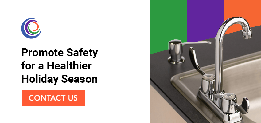 promote safety with handwashing this holiday season